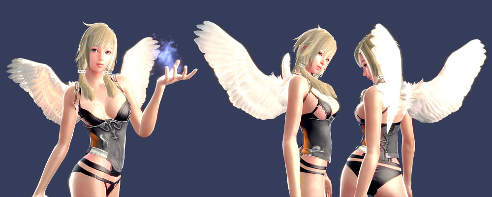 秀丽的银色翅膀